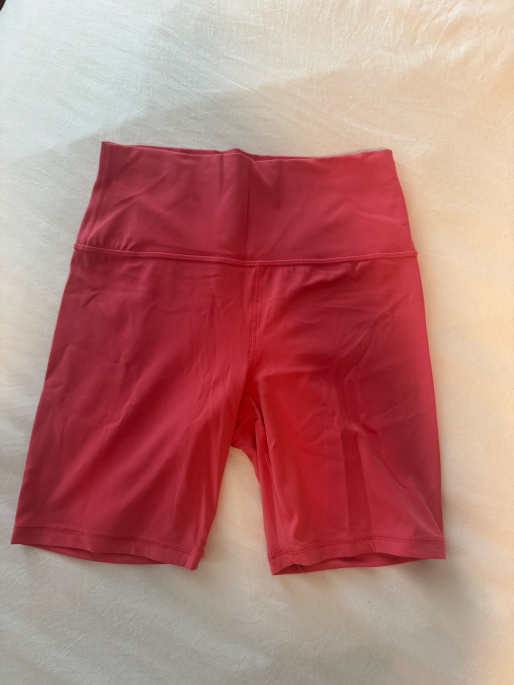 Pink Athleta Biker Shorts
